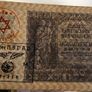1940 poland 20 zlotych banknote Image 3