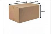 double wall cardboard boxes in 60x40x40cm - Heavy Duty