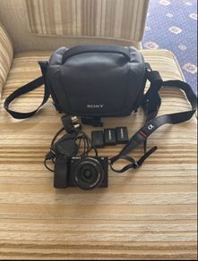 Sony A6000 + 16-50mm Kit Lens + extras