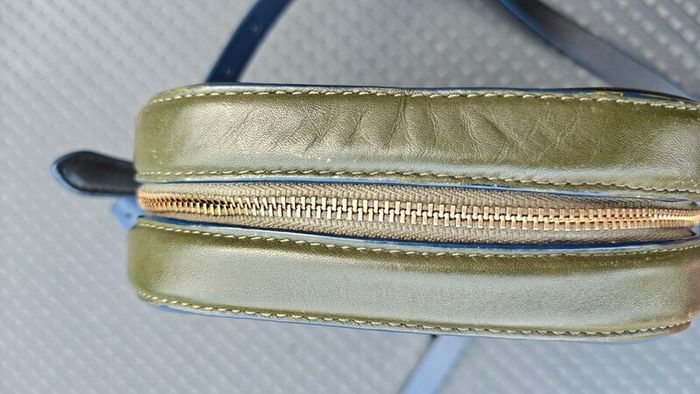 Diane Von Furstenberg Leather mini satchel cross body camera bag bag