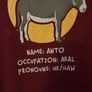 Brand New Funny Hairy Baby Donkey Pronouns Cotton T-Shirt L Image 2