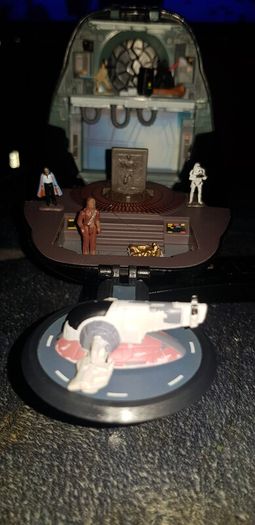 star wars mixture off micro machines figures and mini Bespin play set
