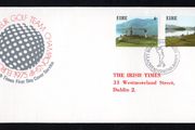 1975 Ireland European Amateur Golf Team Championship Commemorative Stamp Illustrated The Irish Times Addressed First Day Cover (FDC).