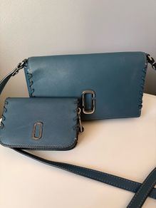 Marc Jacob's J link crossbody bag and matching wallet