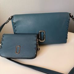 Marc Jacob's J link crossbody bag and matching wallet