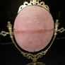 Vintage brass vanity mirror 39cm Image 2