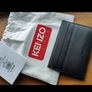 New Kenzo Paris Buffed Leather Card Holder Wallet Image 2