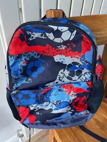 BNWOT NEXT football backpack