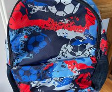 BNWOT NEXT football backpack
