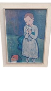 Picasso Child with a Dove print
