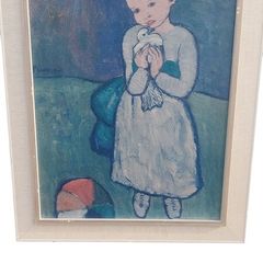 Picasso Child with a Dove print