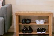 BRAND NEW 3 Tier Living Bamboo, Shoe Organizer or Entryway Bench