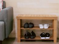 main image for ad BRAND NEW 3 Tier Living Bamboo, Shoe Organizer or Entryway Bench