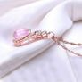Lovely Rose Gold Necklace - lovely gift Image 3