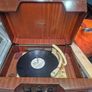 antique record player Image 2