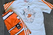 Adidas x Disney Tshirt &amp; Shorts Set 5-6
