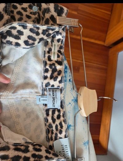 river island leopard print jeans