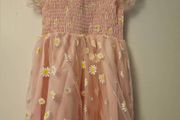 Girl pink dress 2-3y