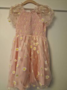 Girl pink dress 2-3y