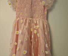 Girl pink dress 2-3y