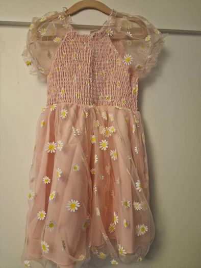 Girl pink dress 2-3y