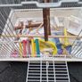 Bird cage and accessories. Image 3