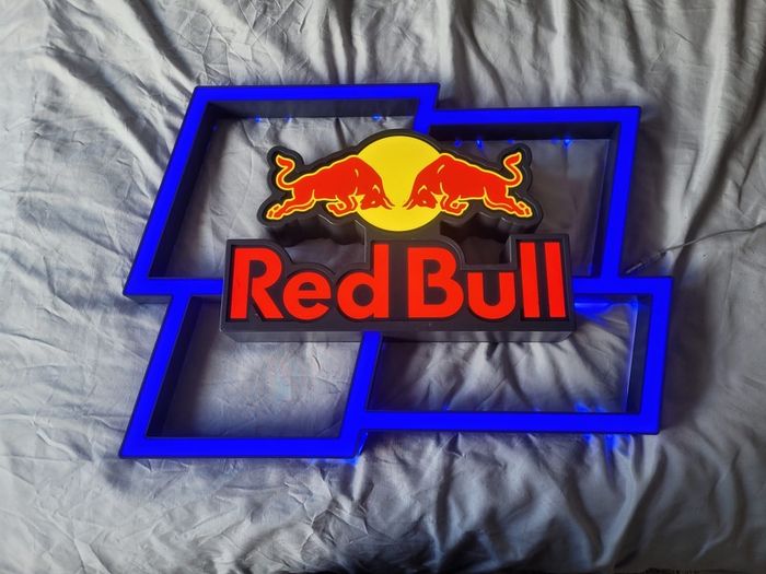 Redbull sign