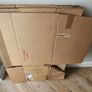 7 moving boxes and pre-cut bubblewrap Image 2