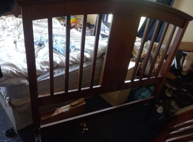 King size bed antique