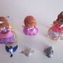 Disney Three Sofia Mattel Action Figure Dolls 3.25" Image 2