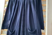 cardigan navy longline cardigan with hood