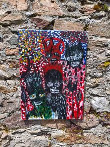 Roots  original acrylic painting