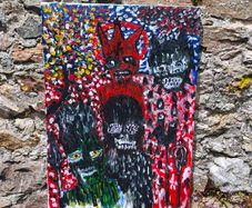 Roots  original acrylic painting