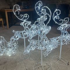 Reindeer outdoor Christmas lights