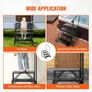 RV Steps, 4-Step RV Stairs, 440 LBS/199.6 kg Load Capacity, Thickened Carbon Steel, With Handrail, Non-Slip Steps for Safe Entry and Exit Image 4