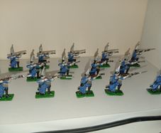 Collection Of Prince August toy soldiers 1970s Lead Figures-some Damage