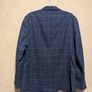 MOSS mens checked linen wool blazer size XL Image 3