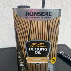 decking oil - exterior woodcare