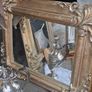 2 X Antique Style Mirrors Image 4