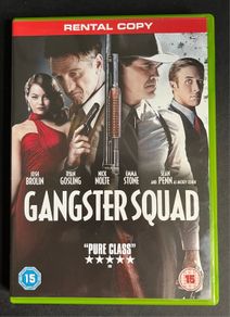 Gangster Squad. DVD Movie. Staring Josh Brolin, Ryan Gosling & Nick Nolte