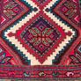 Beautiful Persian Hamadan Hand Knotted Runner Rug Carpet Image 8