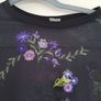 Reduced black/ floral top size M Image 5