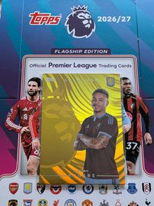 Morgan Rogers Gold Edge Edition Topps Premier League Flagship Edition 2026/27