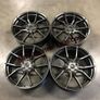 18 19" Inch ford focus RS mk3 style wheels mondeo connect van volvo models 5x108 Image 4