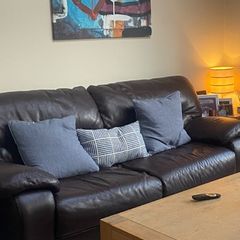 Leather Sofas - 3 seater and 2 seater
