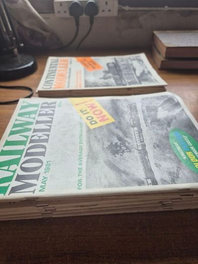 Rare Find: Vintage Railway Modellier December 1981.
