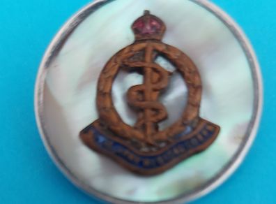 Sweetheart Broach Army Medical Corps