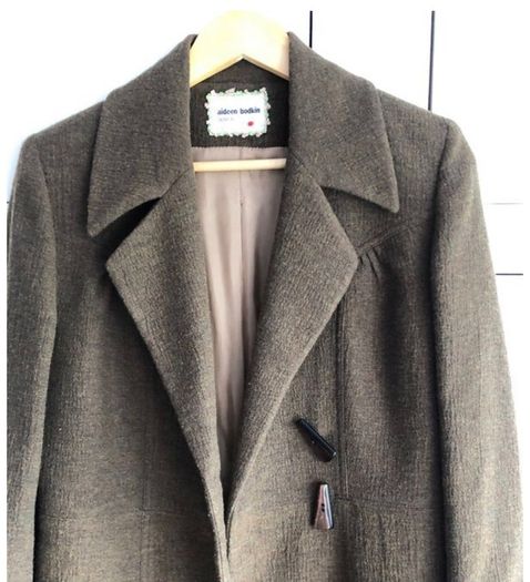 Aideen Bodkin Designed fitted wool ladies coat