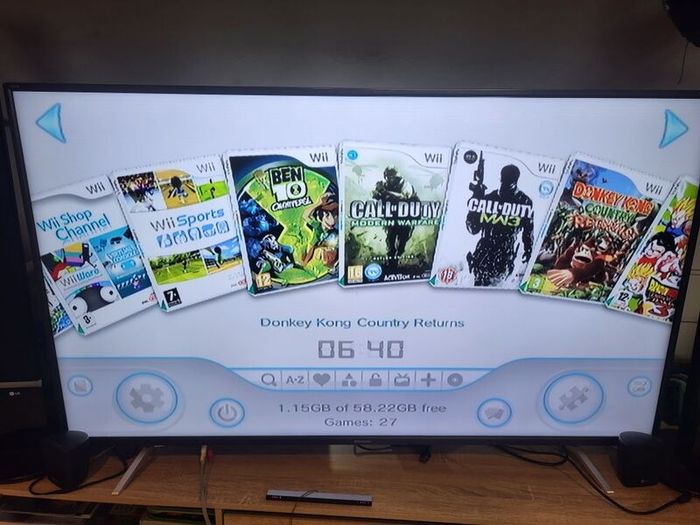 Wii 64GB Modded