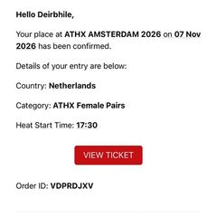 ATHX Amsterdam tickets